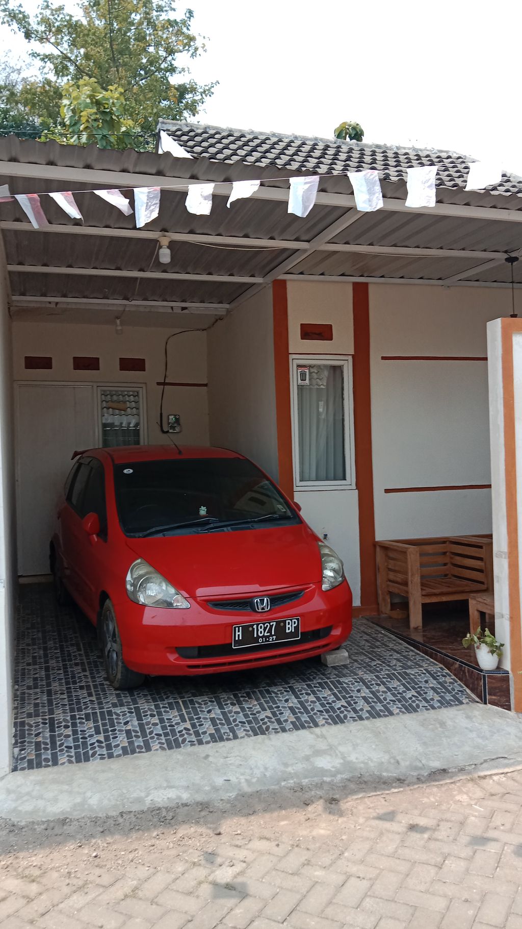 foto tampak rumah tipe 30/67 perumahan Perumahan Marison Regency Jepara