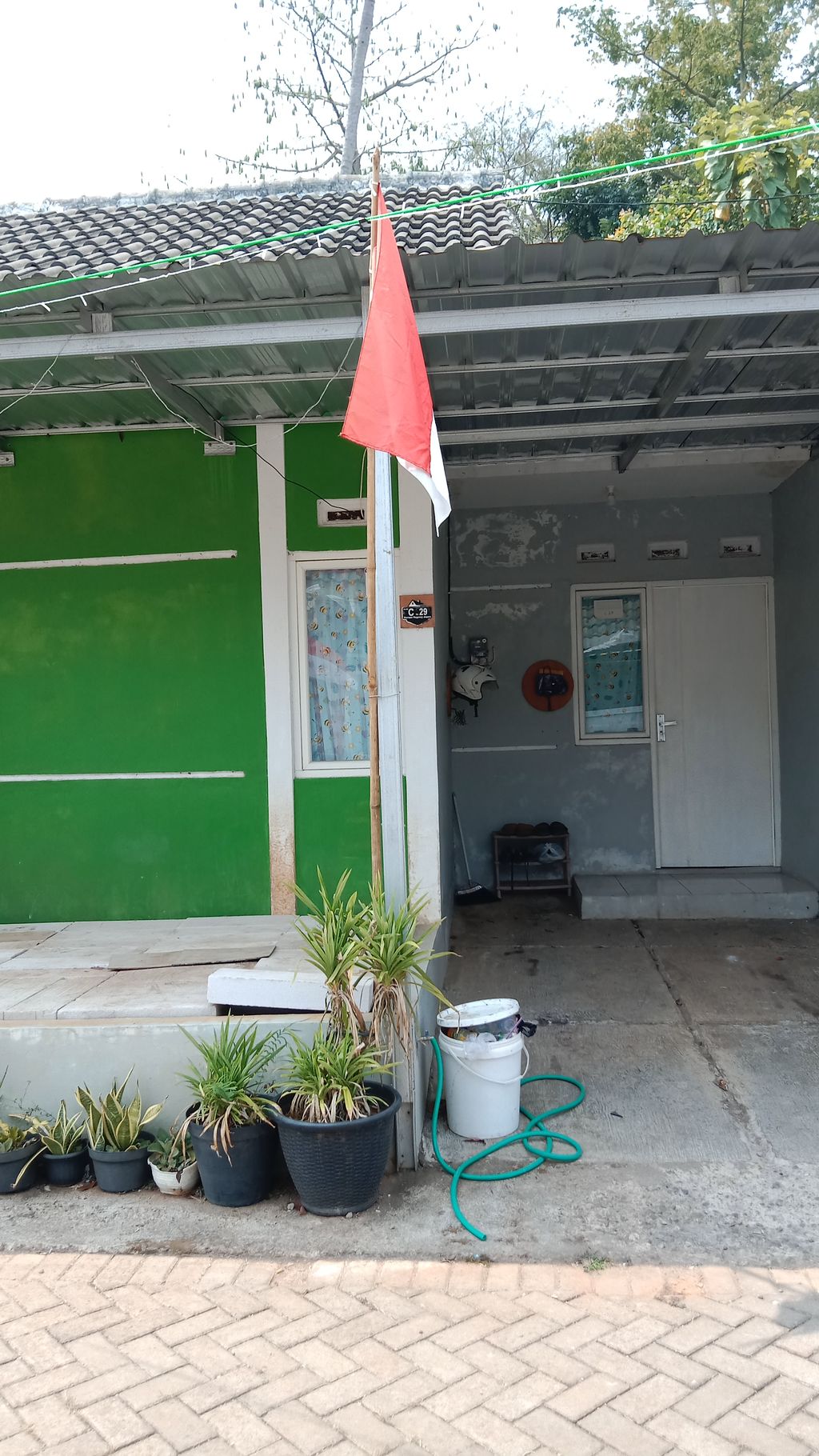 foto tampak rumah tipe 30/61 perumahan Perumahan Marison Regency Jepara