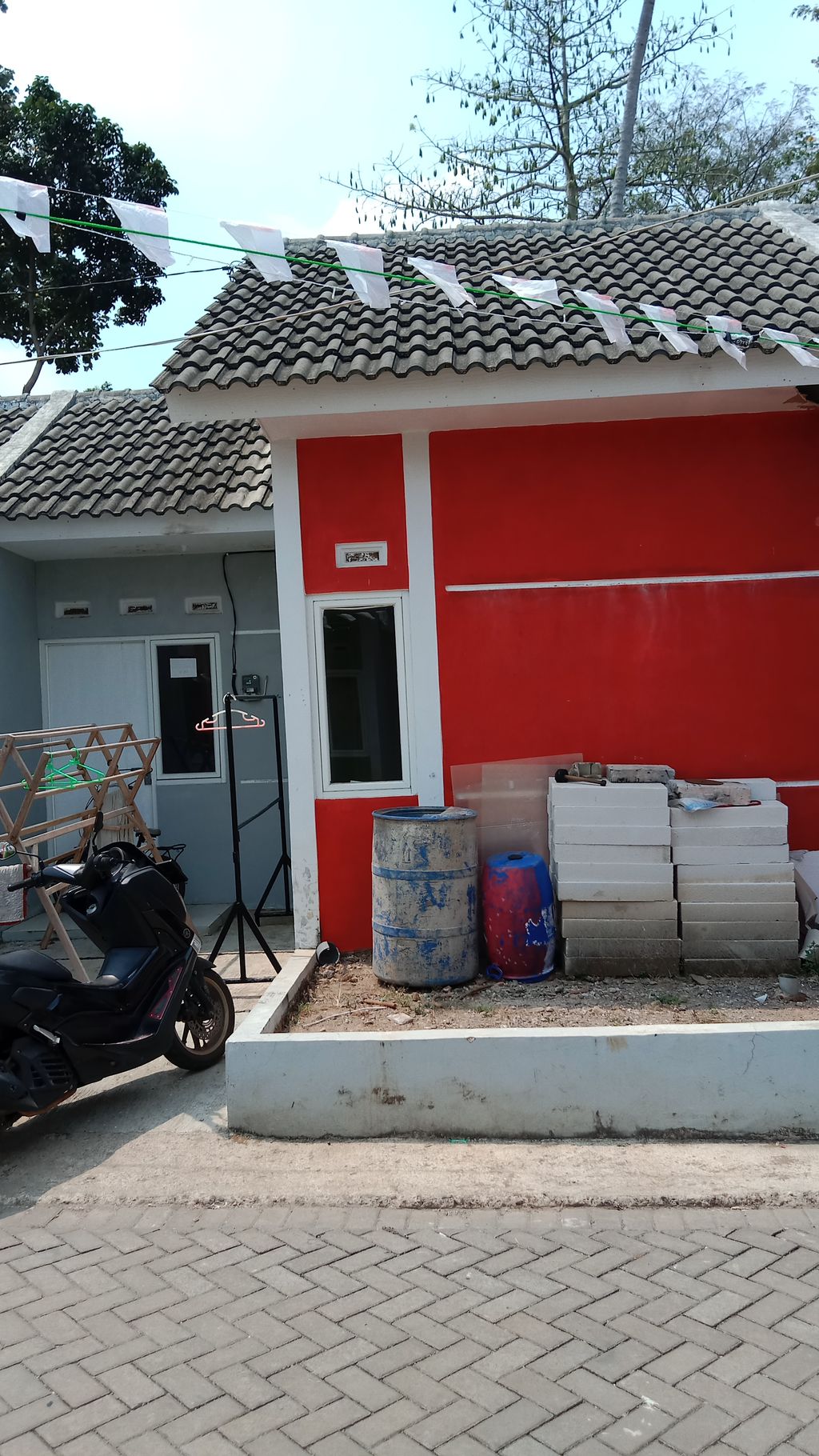 foto tampak rumah tipe 30/65 perumahan Perumahan Marison Regency Jepara