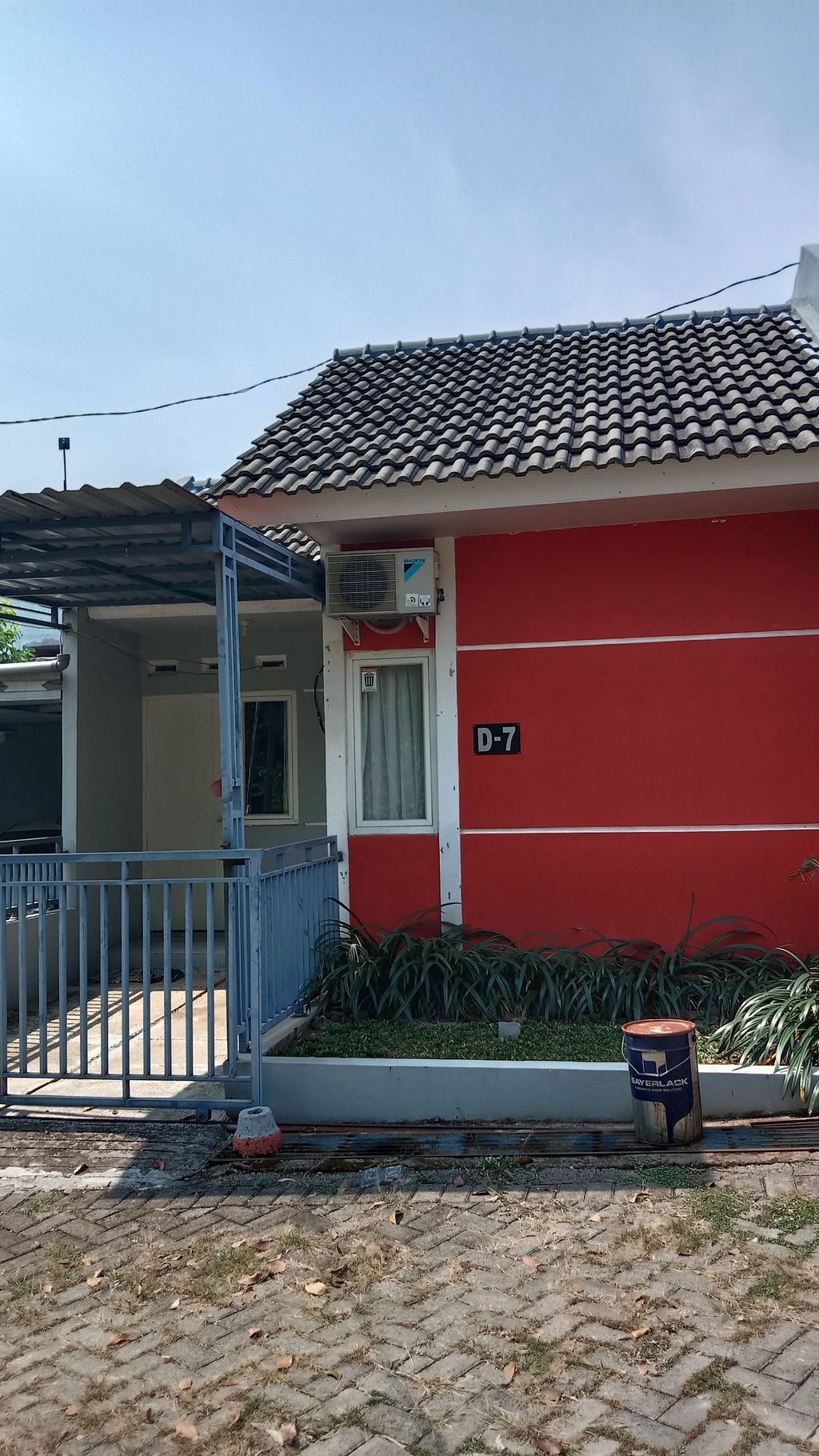 foto tampak rumah tipe 30/147 perumahan Perumahan Marison Regency Jepara