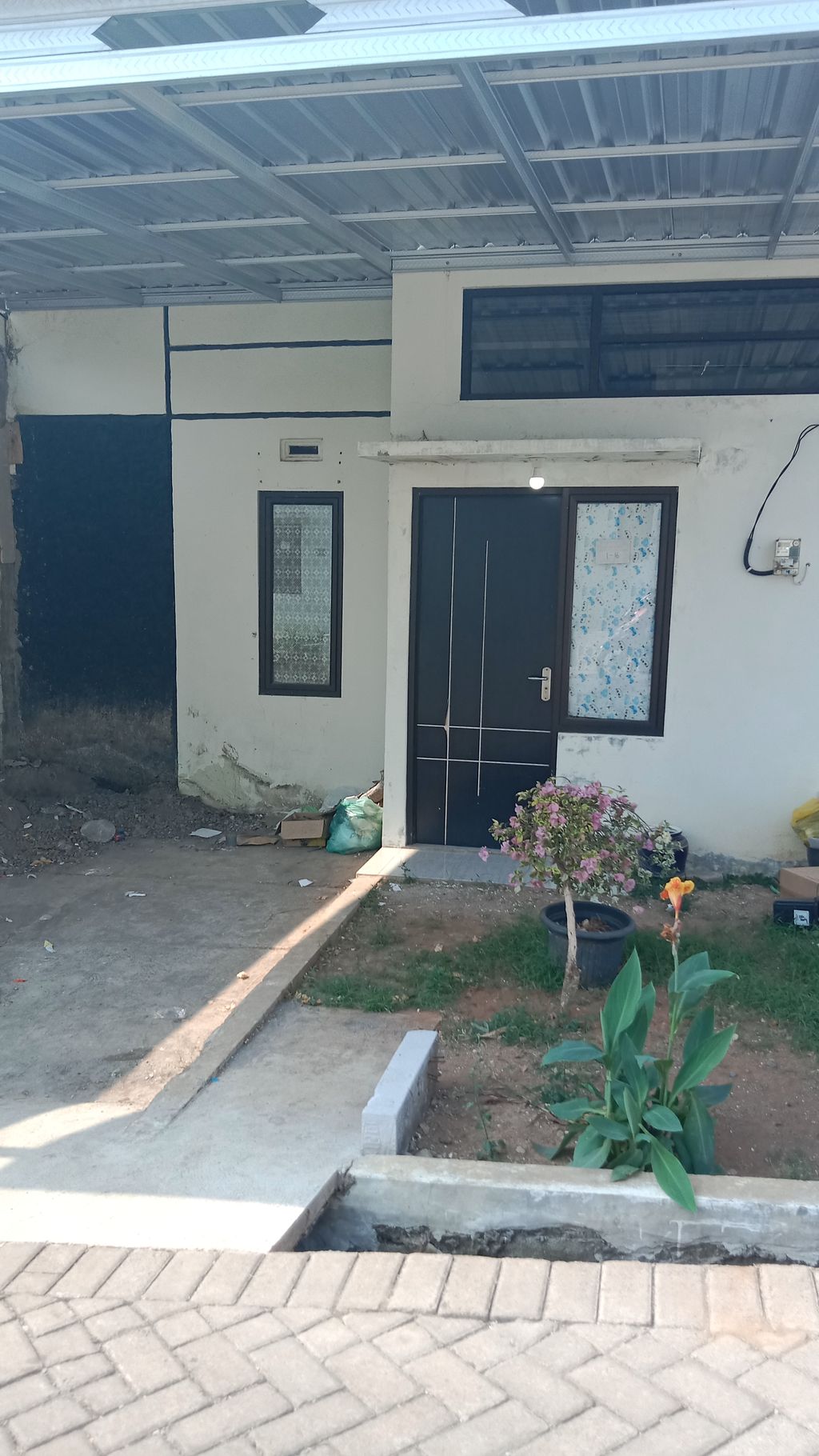 foto tampak rumah tipe 30/69 perumahan Perumahan Marison Regency Jepara