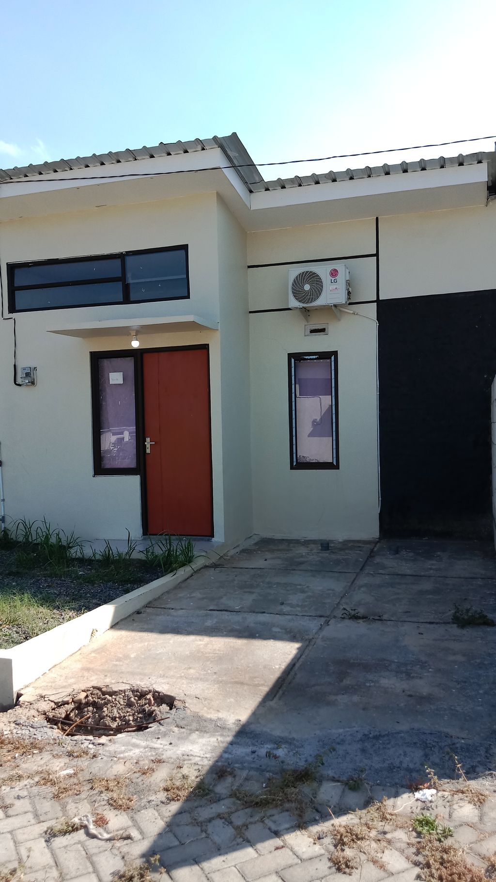 foto tampak rumah tipe 30/91 perumahan Perumahan Marison Regency Jepara
