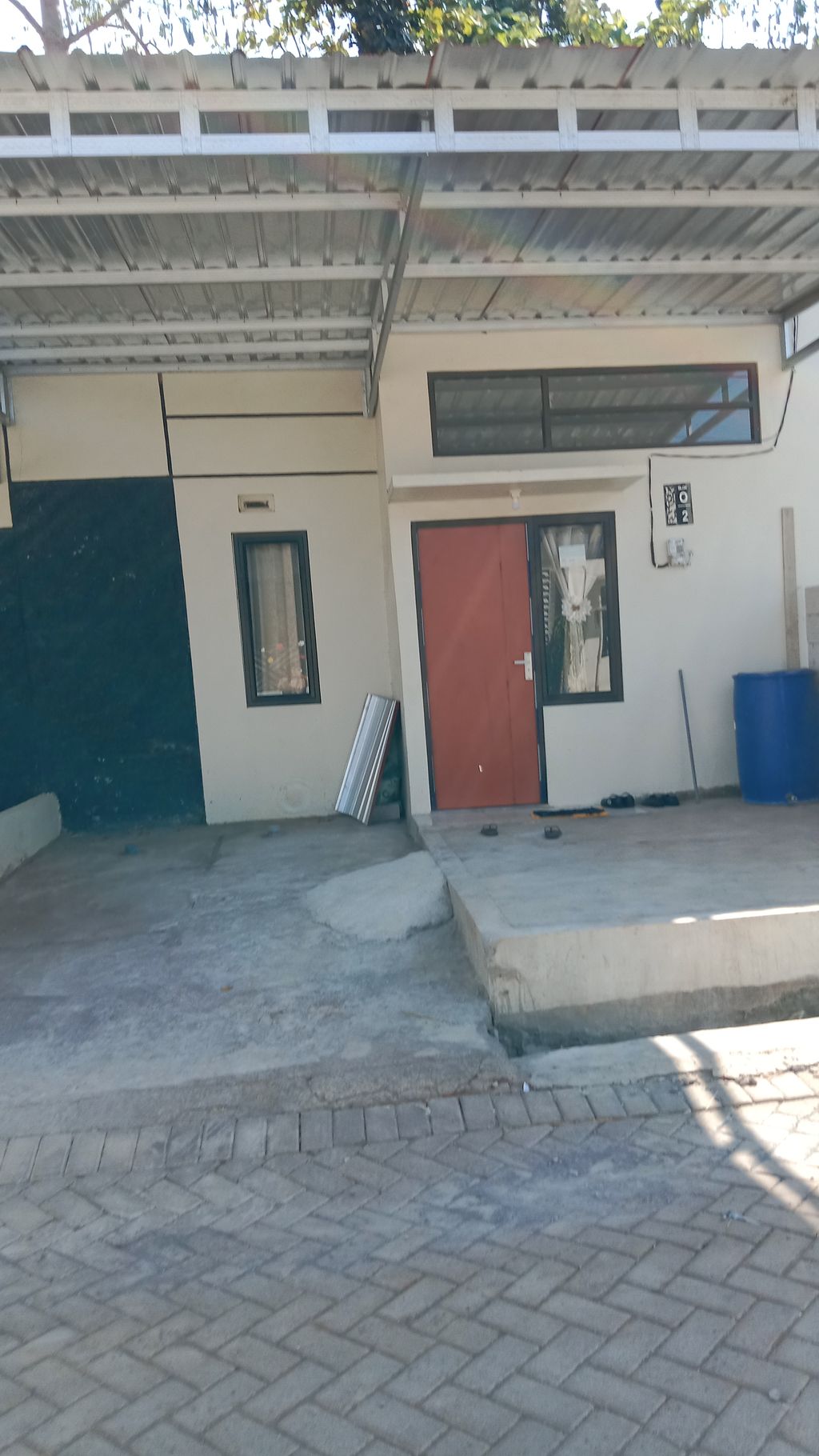foto tampak rumah tipe 30/90 perumahan Perumahan Marison Regency Jepara