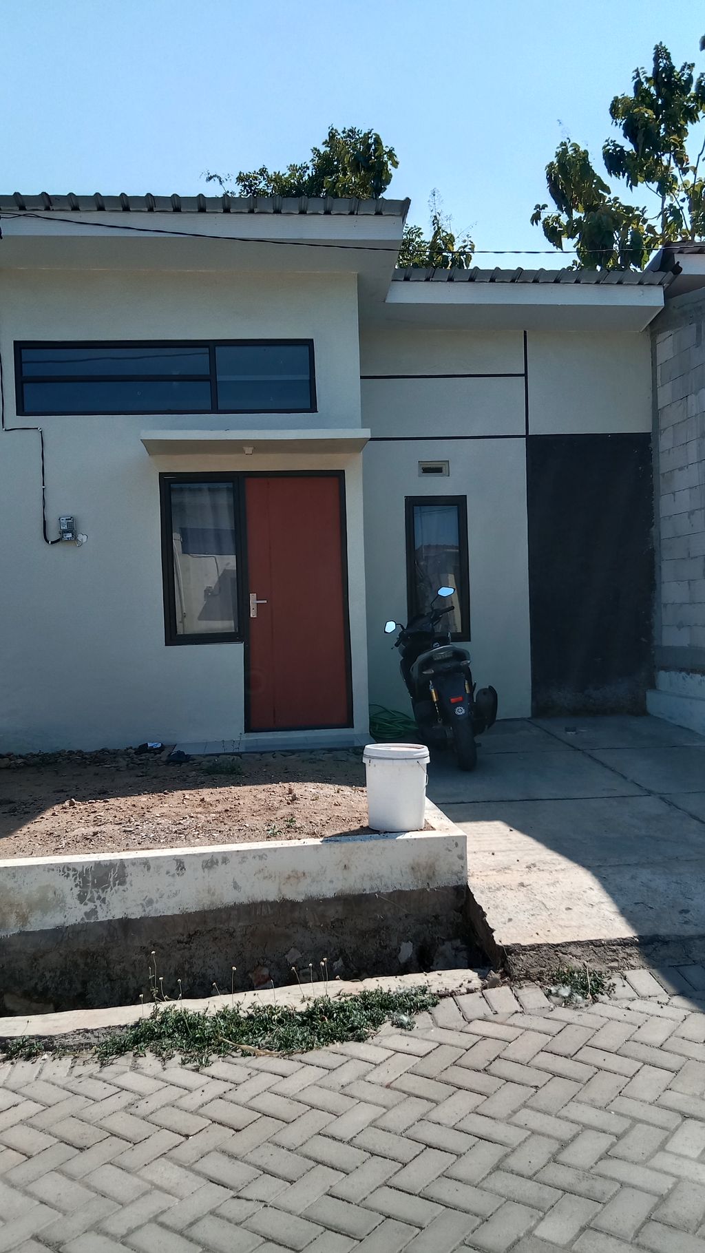 foto tampak rumah tipe 30/94 perumahan Perumahan Marison Regency Jepara