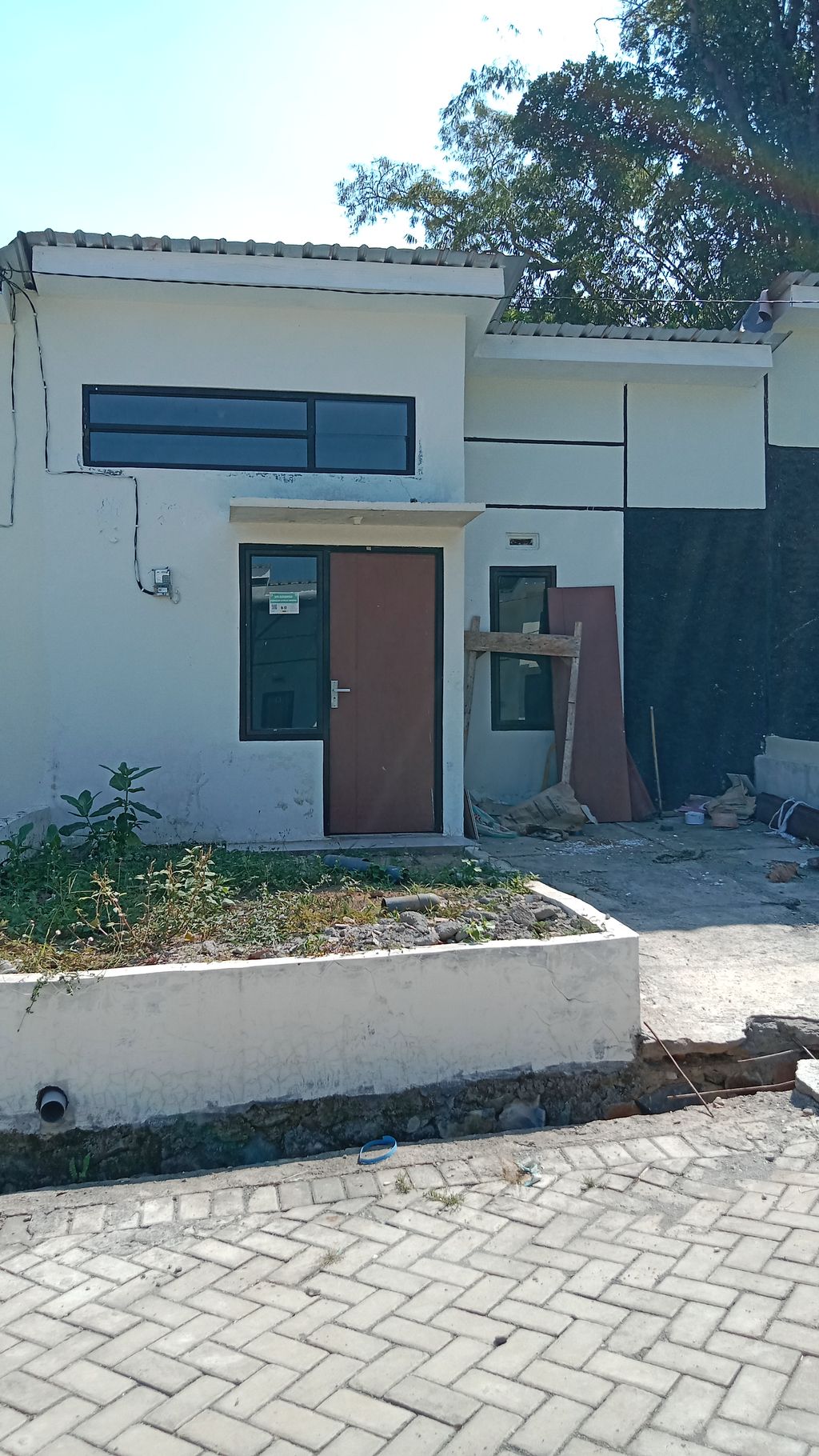foto tampak rumah tipe 30/96 perumahan Perumahan Marison Regency Jepara