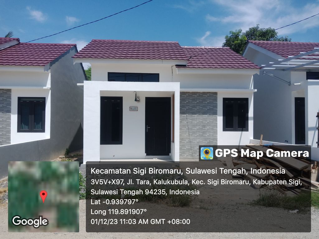 foto posisi tengah perumahan Hasanah Land Tahap 3