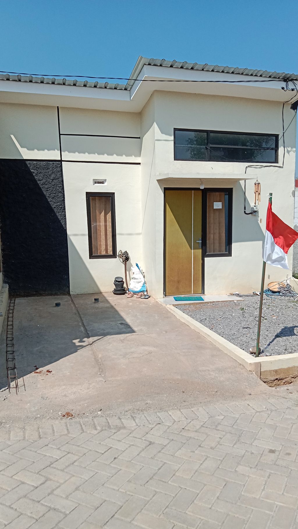 foto tampak rumah tipe 30/121 perumahan Perumahan Marison Regency Jepara
