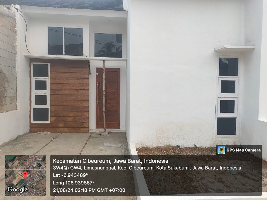 foto tampak rumah tipe 30/60 perumahan KANAHAYA CITY 4