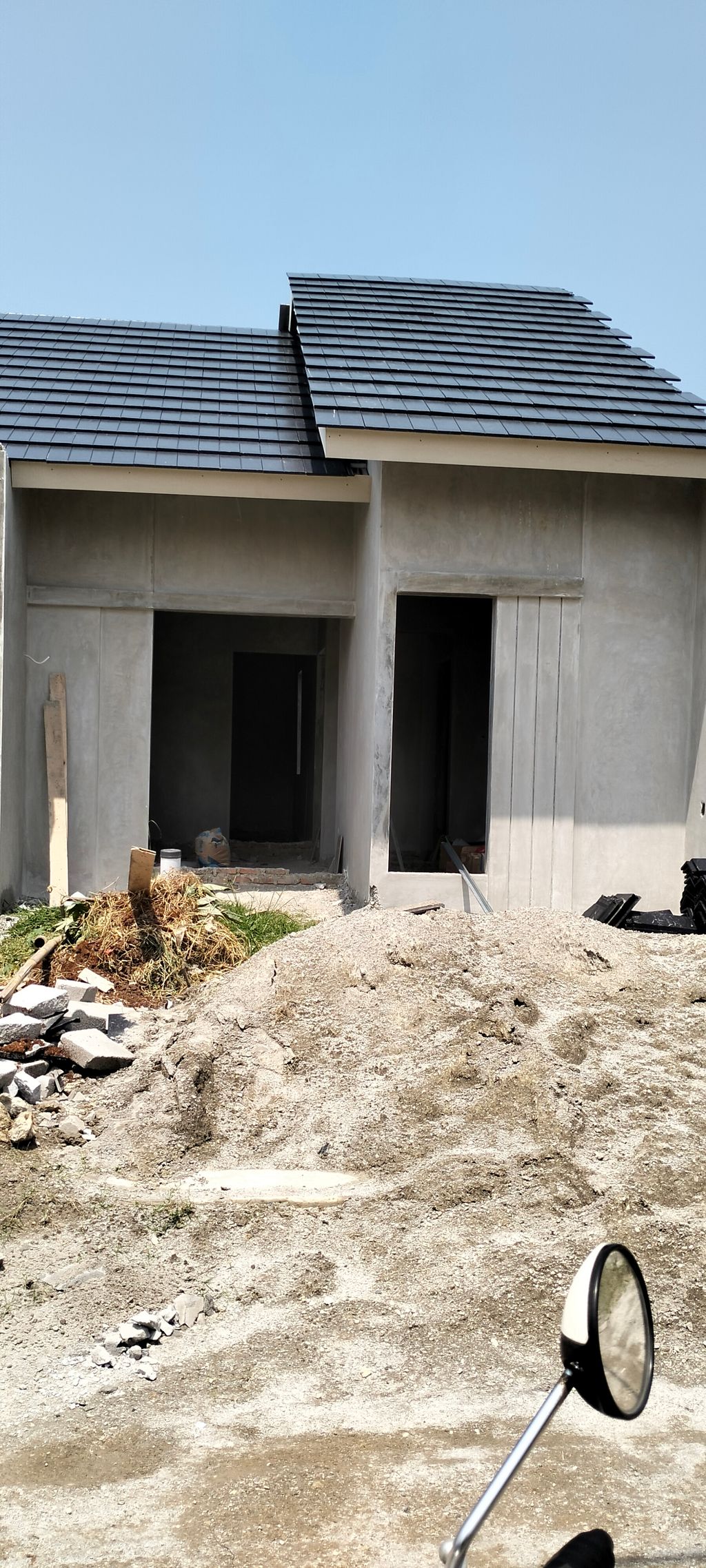 foto tampak rumah tipe 33/101 perumahan Padma Hills
