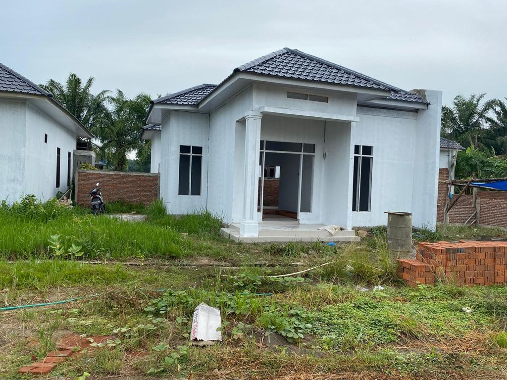 foto tampak rumah tipe 70 perumahan PERUMAHAN PADANG SAKTI PERMAI