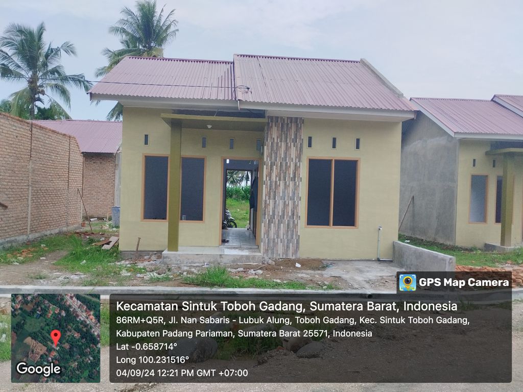 foto contoh rumah perumahan D'NAFA ROYAL GARDEN