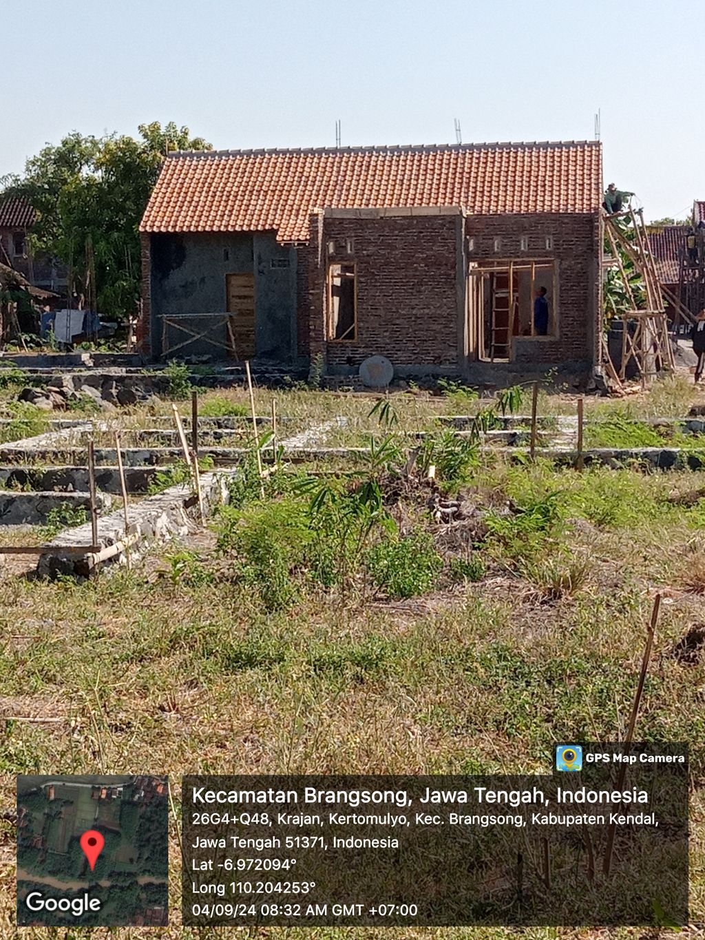 foto tampak rumah tipe 36/60 perumahan Graha Citra Raya 2
