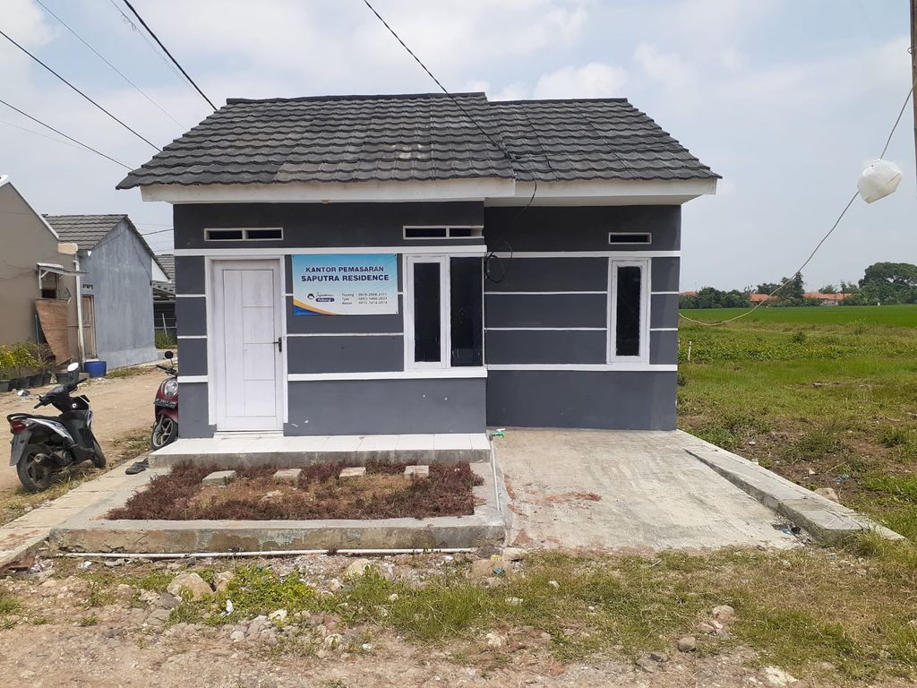 foto denah rumah tipe 24/60 perumahan SAPUTRA RESIDENCE