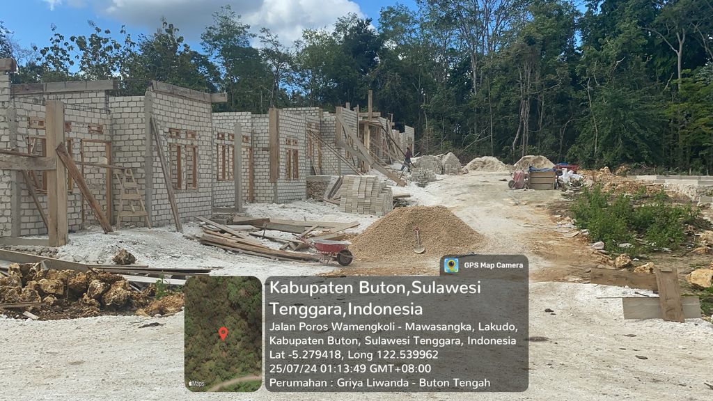 foto posisi tengah perumahan Perumahan Griya Liwanda