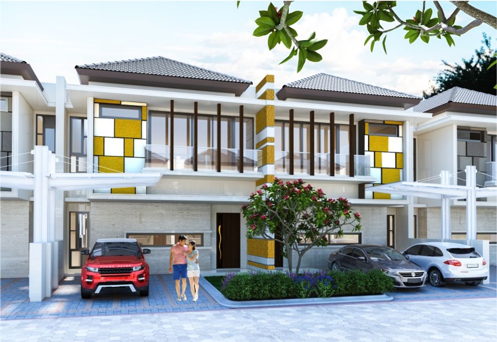 foto tampak rumah tipe Superior perumahan Insignia Residence