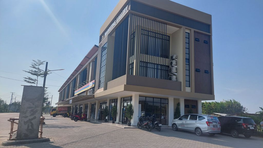 foto gerbang perumahan RUKO VICTORIA VILLAGE