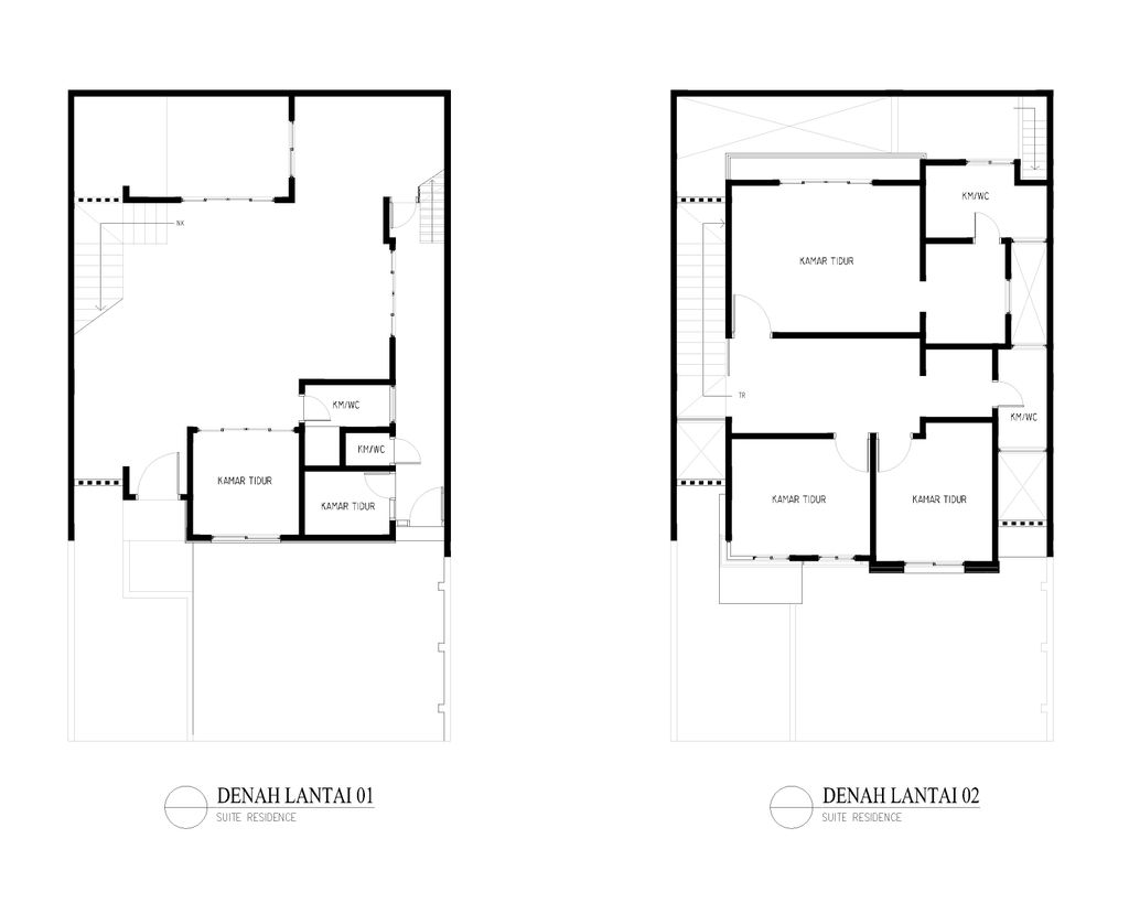 foto denah rumah tipe Suite perumahan Insignia Residence