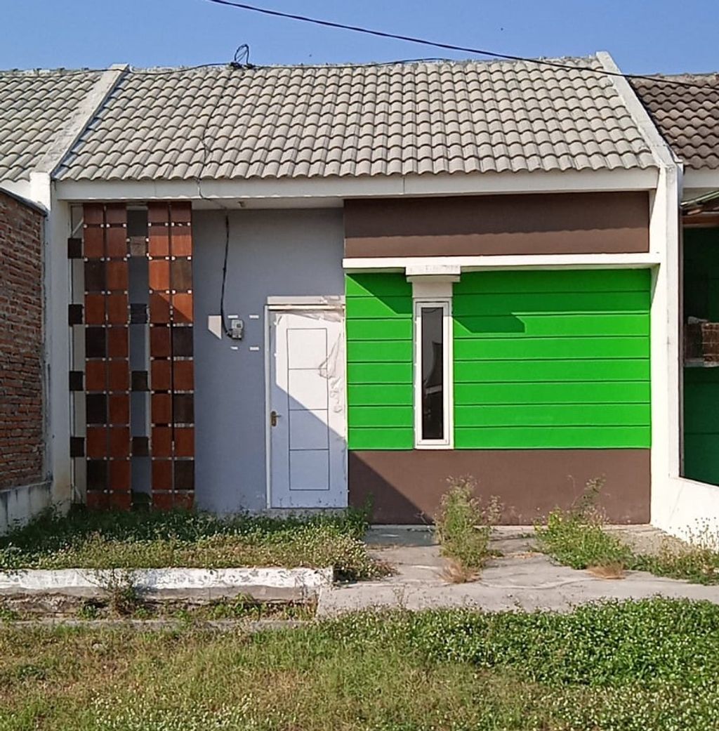 foto tampak rumah tipe 30/60 perumahan BERSIH RESIDENCE