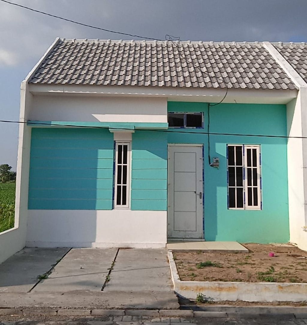 foto tampak rumah tipe 30/60 perumahan BERSIH RESIDENCE