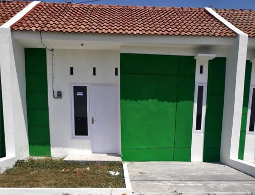 foto tampak rumah tipe 30/60 perumahan BERSIH RESIDENCE