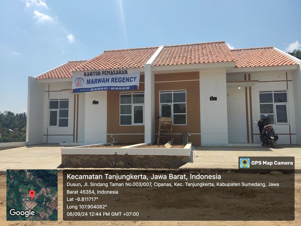 foto contoh rumah perumahan Marwah Regency