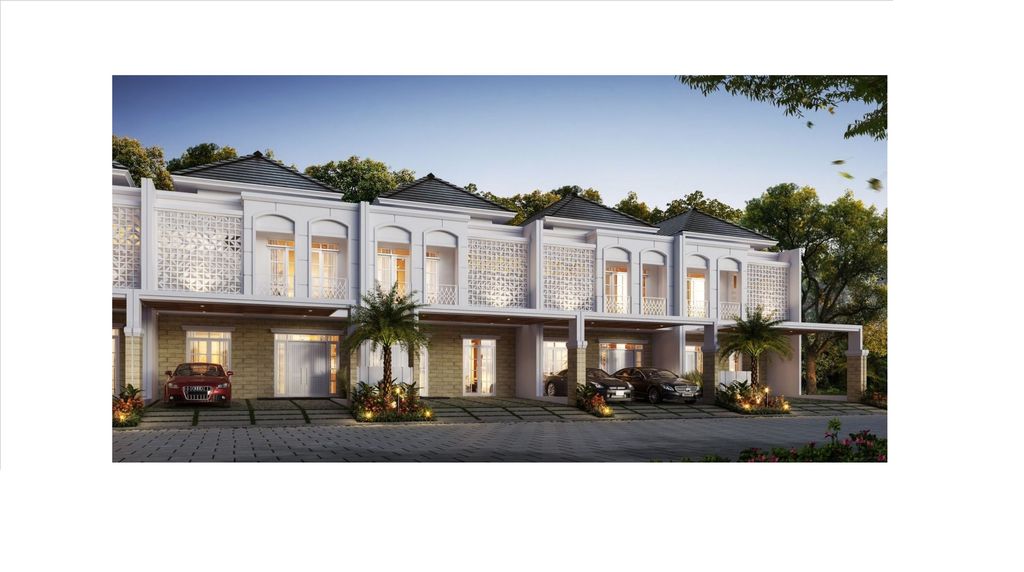 foto tampak rumah tipe 123 perumahan Grand PermataJingga Andalusia