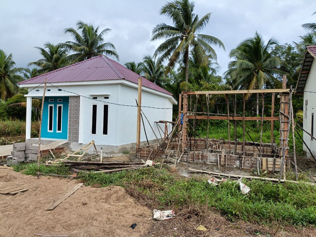 foto denah rumah tipe 36 perumahan MULIA LESTARI RESIDENCE