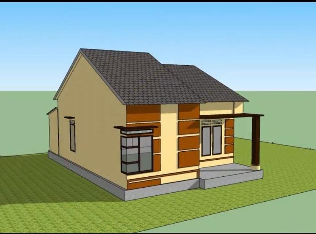 foto tampak rumah tipe 36 Subsidi perumahan Griya Mandiri Asri Tahap 2