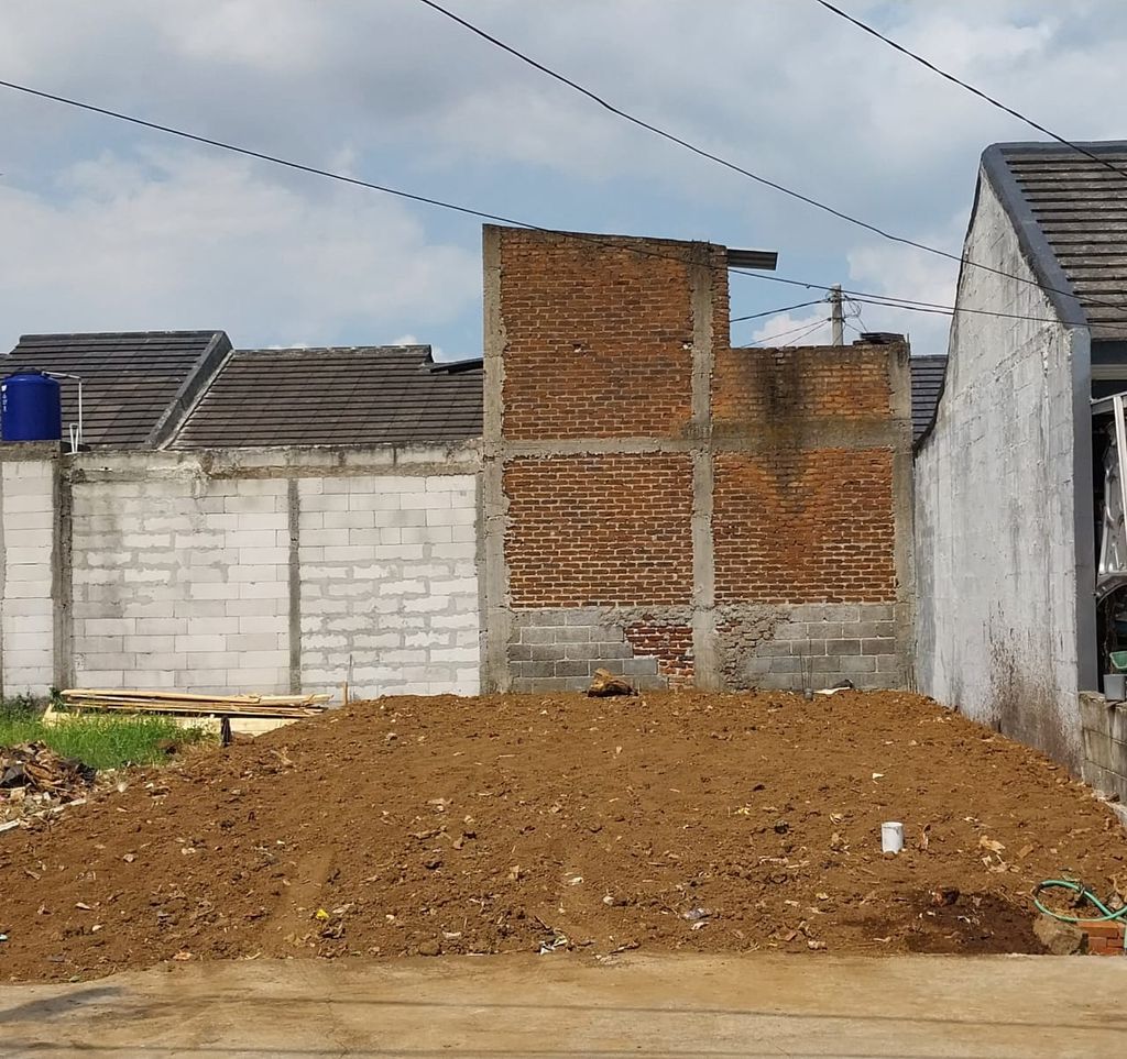 foto tampak rumah tipe Tanah Kavling perumahan Green Sukamanah Residence