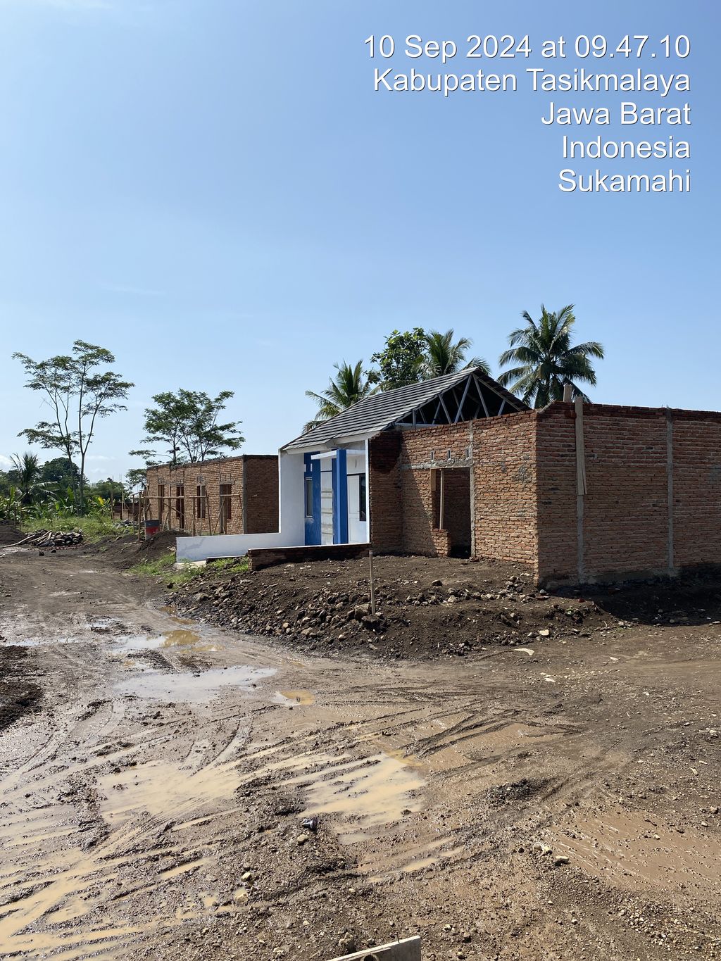 foto posisi tengah perumahan Kota Impian Sukamahi