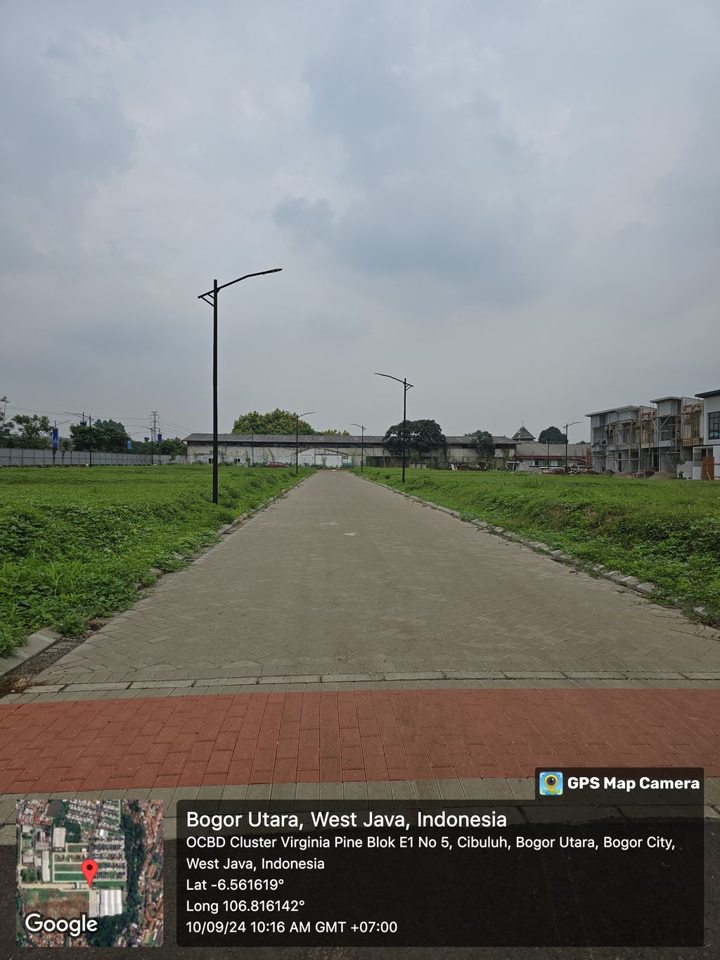 foto posisi tengah perumahan Perumahan Pine Residence Cluster Northern Pine