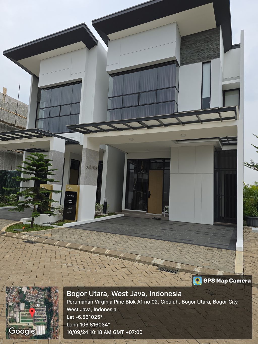 foto contoh rumah perumahan Perumahan Pine Residence Cluster Northern Pine