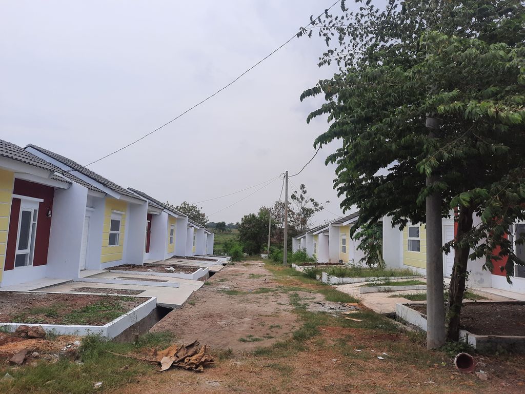 foto posisi tengah perumahan Puri Teratai Pagaden