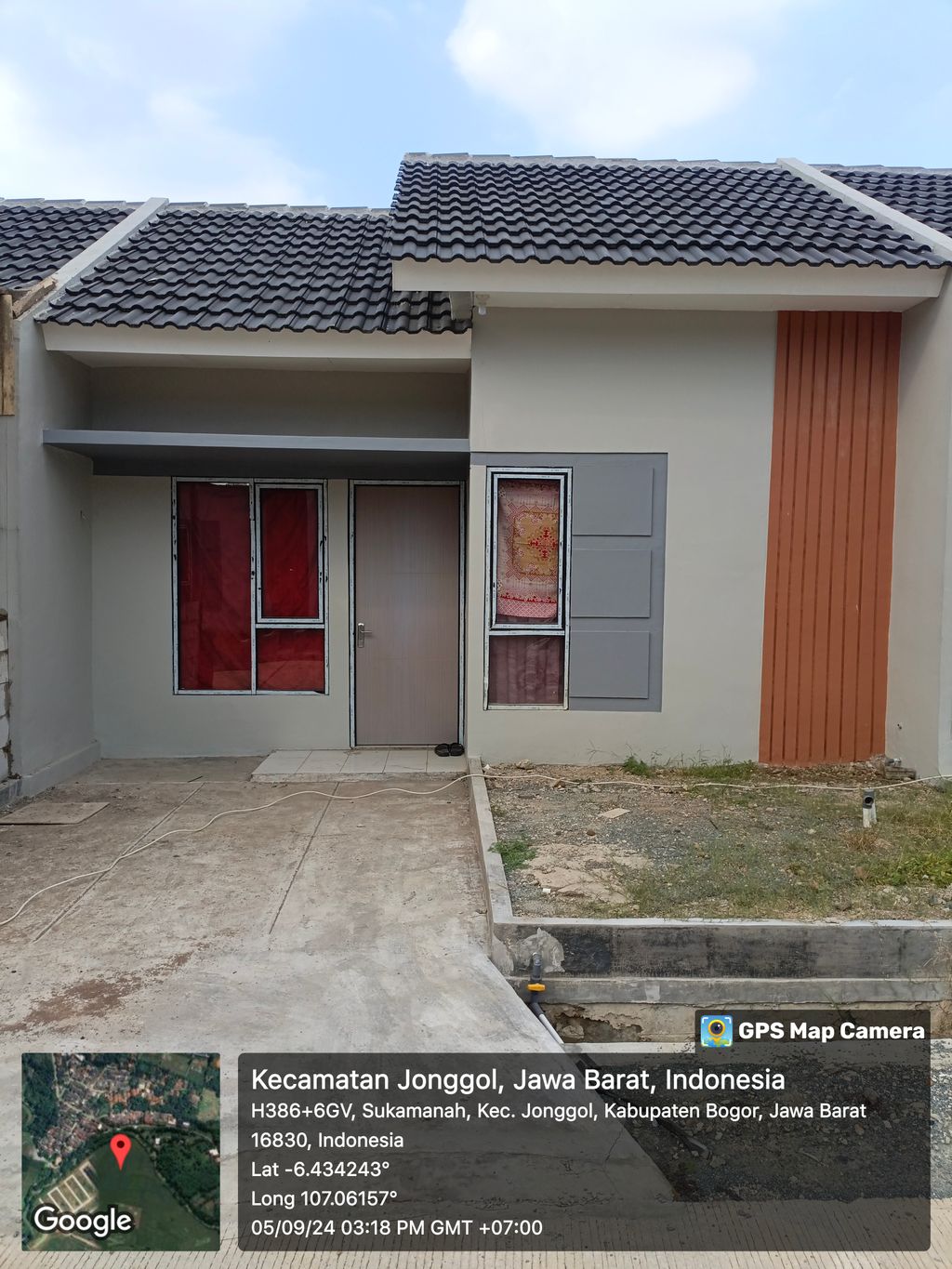 foto contoh rumah perumahan Grand Harmoni Indah Tahap II