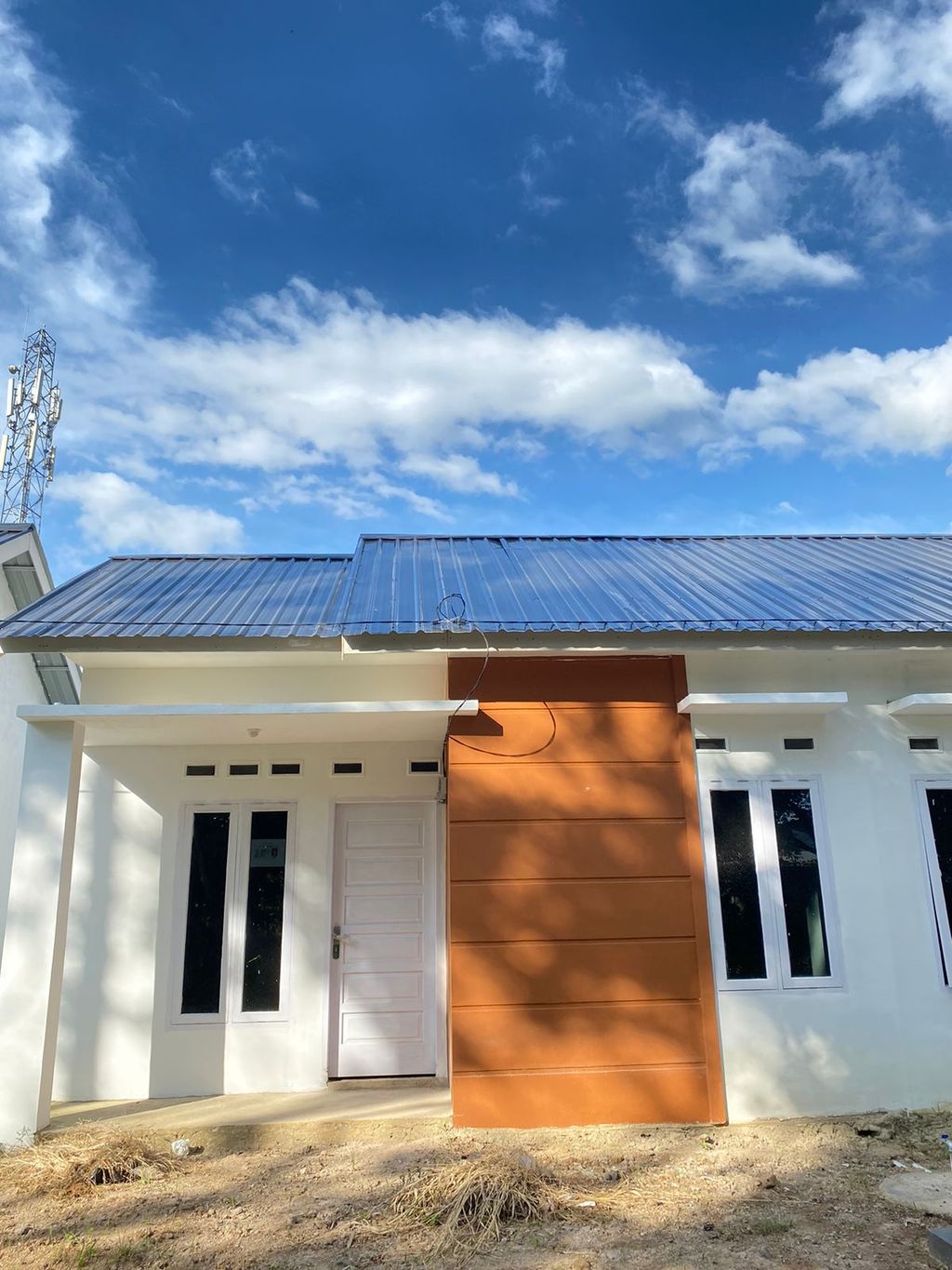 foto tampak rumah tipe 36/72 perumahan NAMRA GREEN VILLAGE 3