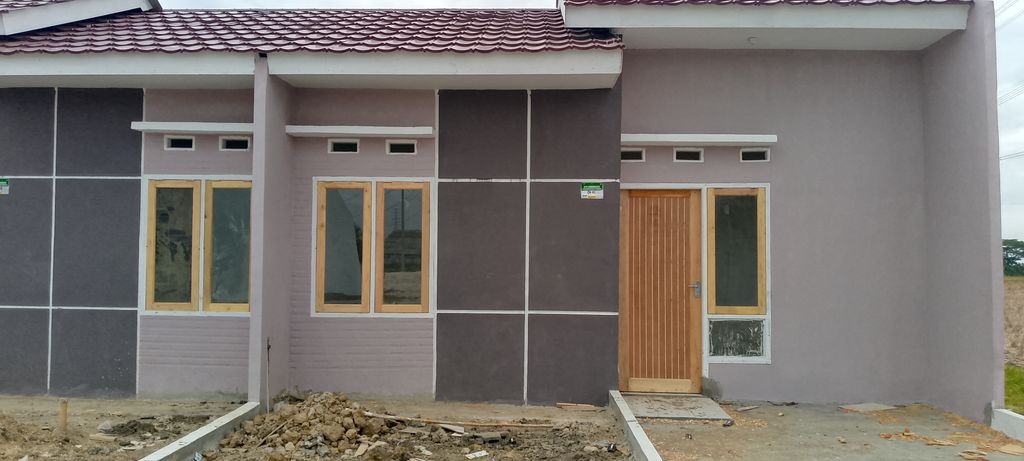 foto contoh rumah perumahan Nirwana Residence