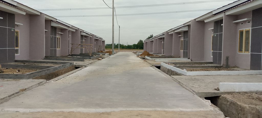 foto posisi tengah perumahan Nirwana Residence
