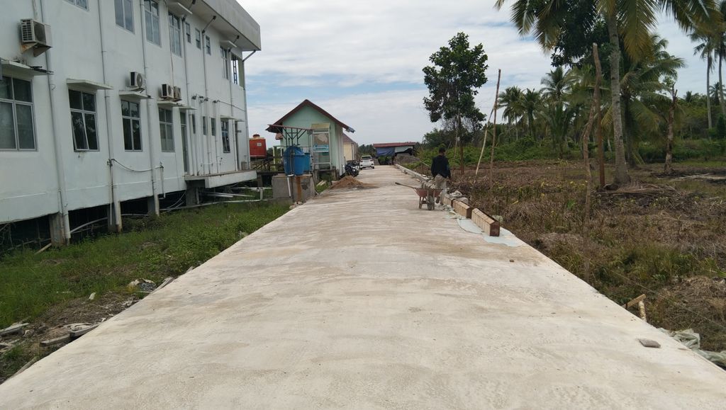 foto gerbang perumahan Griya Berembang Permai