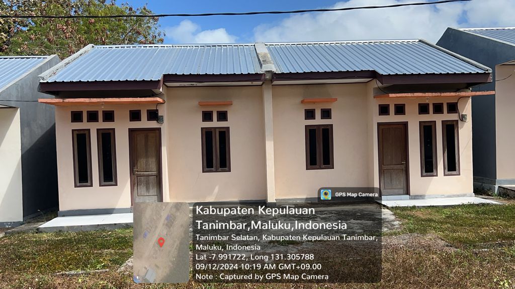 foto posisi tengah perumahan Graha Olilit Permai