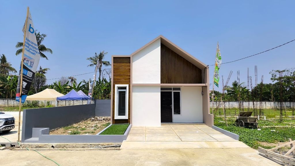 foto tampak rumah tipe Komersil 36/108 perumahan KIYARA DAMAI