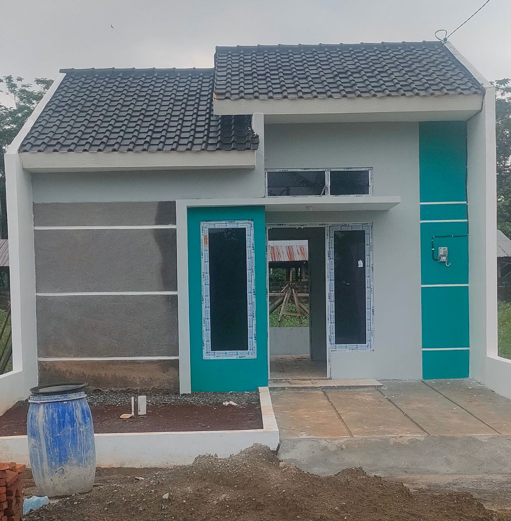 foto tampak rumah tipe 27 perumahan PILAR RESIDENCE METESEH