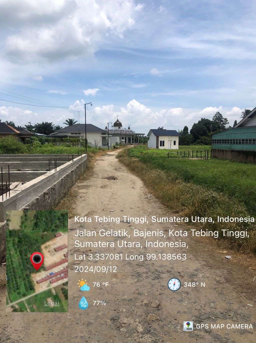 foto gerbang perumahan GELATIK INDAH 2