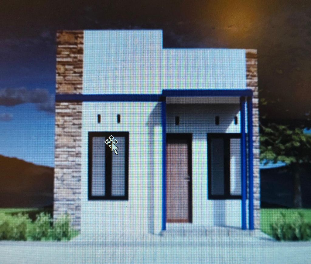 foto contoh rumah perumahan YARDEN TATELU