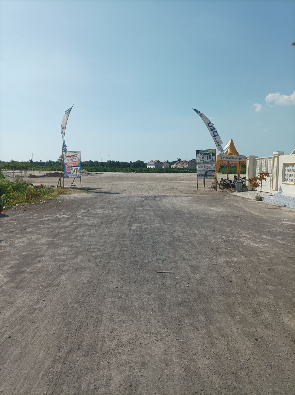 foto posisi tengah perumahan GRIYA UTAMA RESIDENCE TAHAP 6