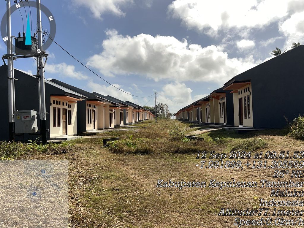 foto denah rumah tipe Subsidi 36 perumahan Graha Olilit Permai