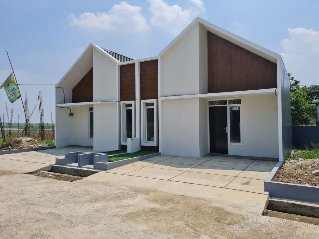 foto tampak rumah tipe Komersil T36/97 perumahan KIYARA DAMAI