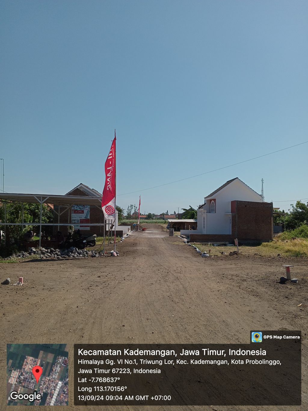 foto gerbang perumahan PERUM HI LAND