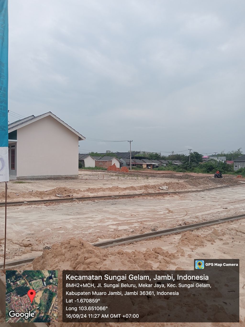 foto posisi tengah perumahan MENTARI RESIDENCE 2
