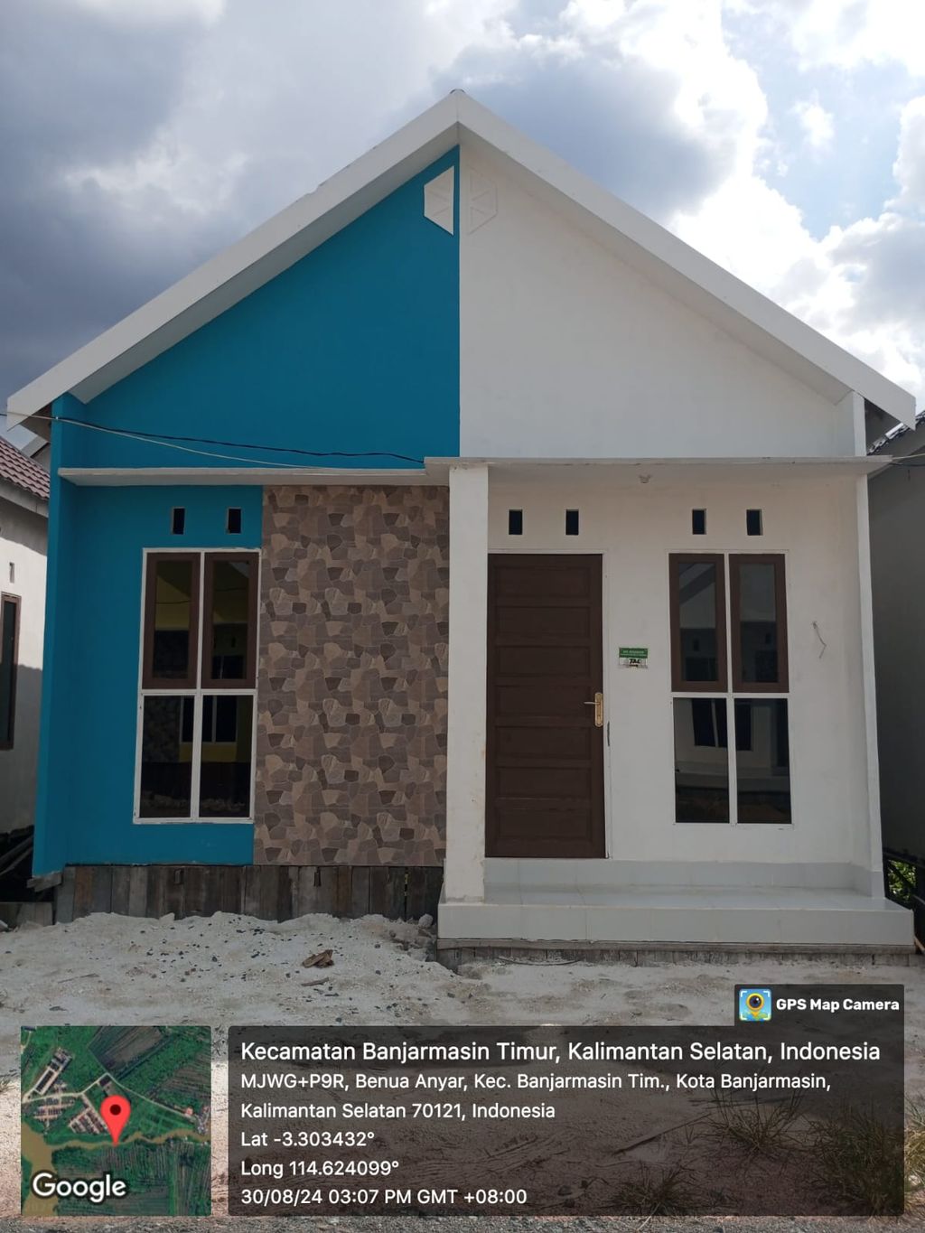 foto tampak rumah tipe KOTA ASMAN GRAHA perumahan KOTA ASMAN GRAHA