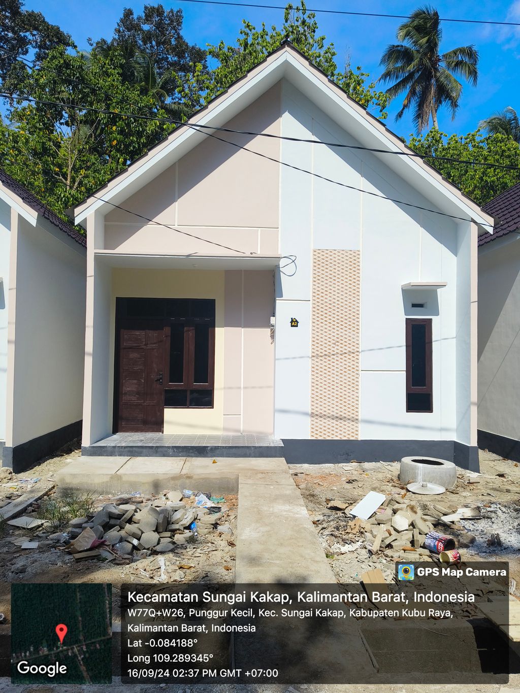 foto tampak rumah tipe 36 perumahan PERUMAHAN VILLA ADIBA 1